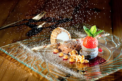 Ausgezeichnete Küche im Moarhof